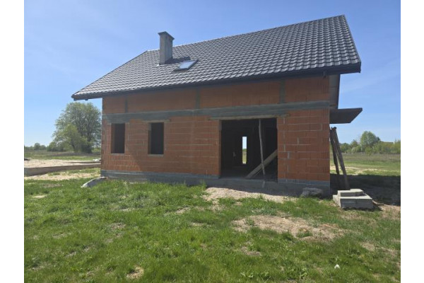 wołomiński, Wołomin, Duczki, Dom w stanie surowym 134 m2 działka 700m2