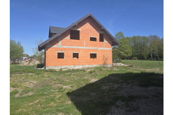 wołomiński, Wołomin, Duczki, Dom w stanie surowym 134 m2 działka 700m2